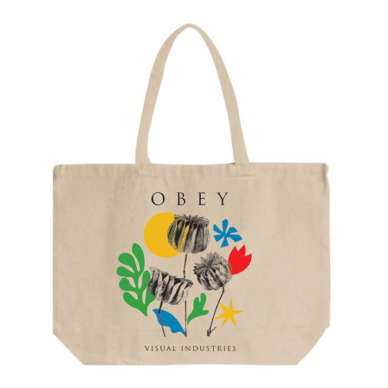 Obey Τσάντα ώμου Flowers Papers Scissors Tote Bag
